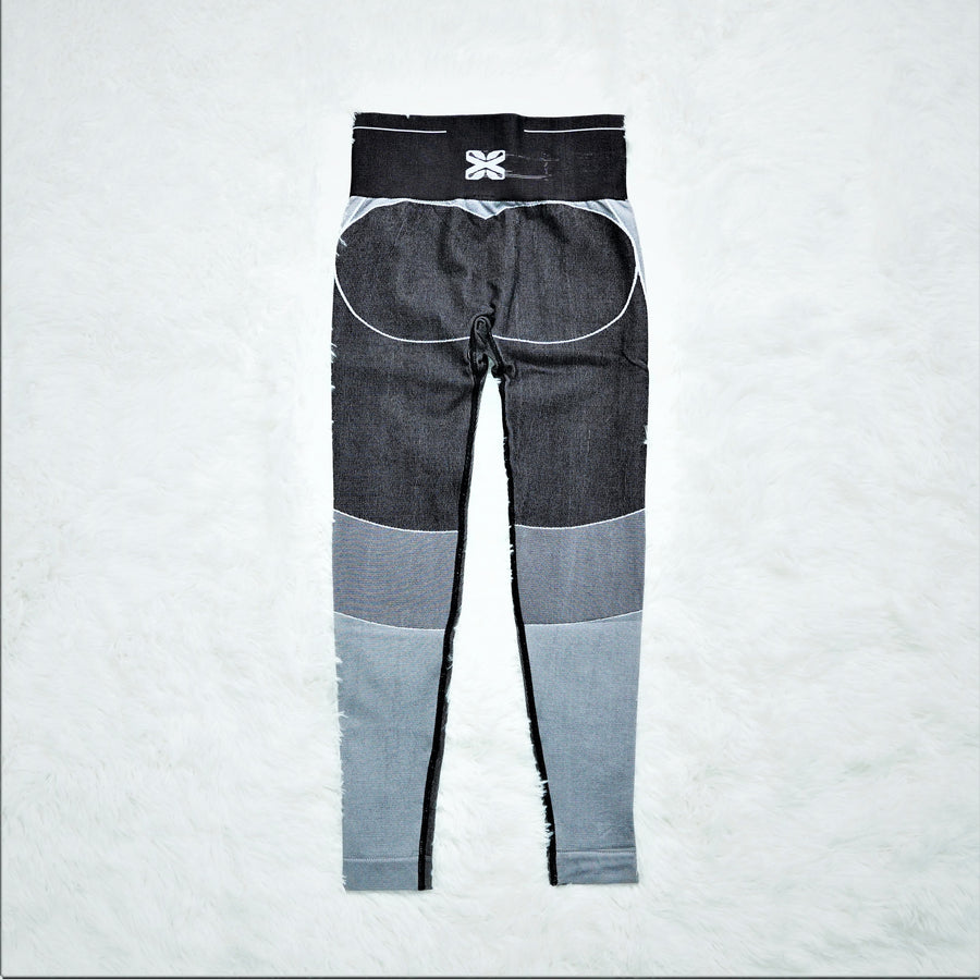 Girls High Waist Flexible GYM QUASAR Tights (TT-001)