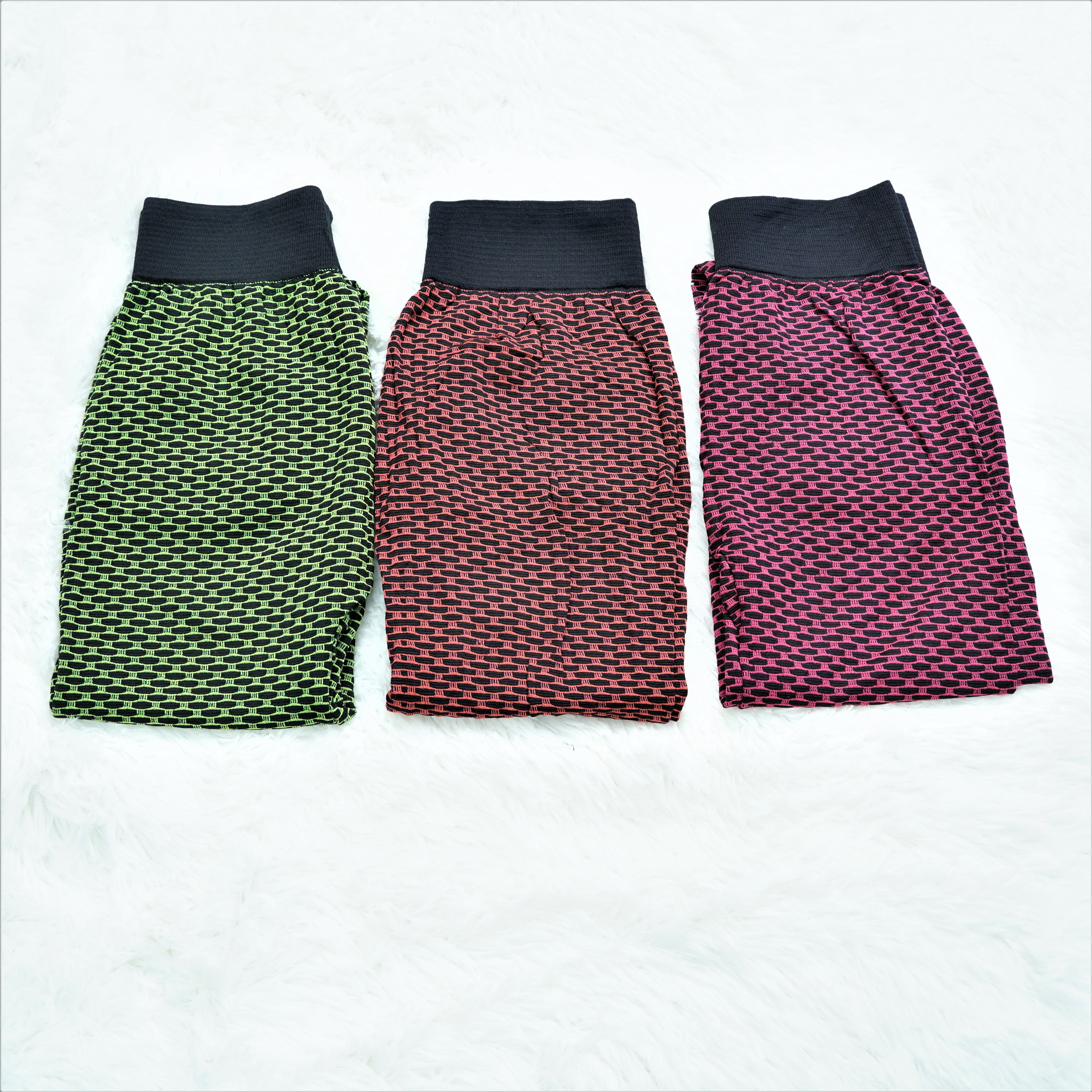 Girls Simple Bricks Style Flexible Tights (TT-015)