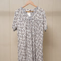 Casual long-sleeved night-shirt (WF-021)